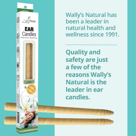 Wally's Natural Ear Candles - Beeswax, Herbal - 75pk - Image 5
