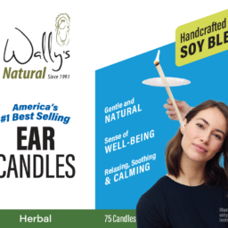 Wally’s Natural Soy Ear Candles, Herbal,  75 Pack