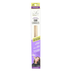 Wally’s Natural Soy Ear Candles, Lavender,  2 Pack
