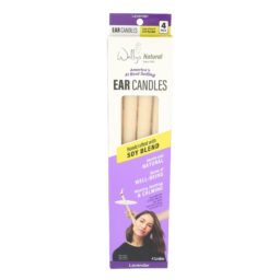 Wally’s Natural Soy Ear Candles, Lavender,  4 Pack
