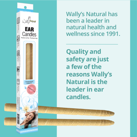 Wally's Natural Ear Candles - Paraffin, Unscented - 75pk - Image 5