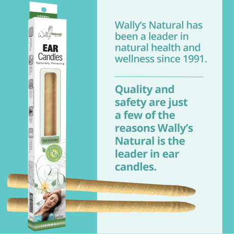Wally's Natural Ear Candles - Soy, Herbal - 4pk - Image 5
