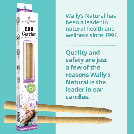Wally's Natural Ear Candles - Soy, Lavender - 4pk - Image 5