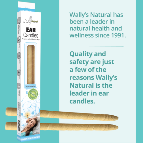 Wally's Natural Ear Candles - Soy, Unscented - 4pk - Image 5