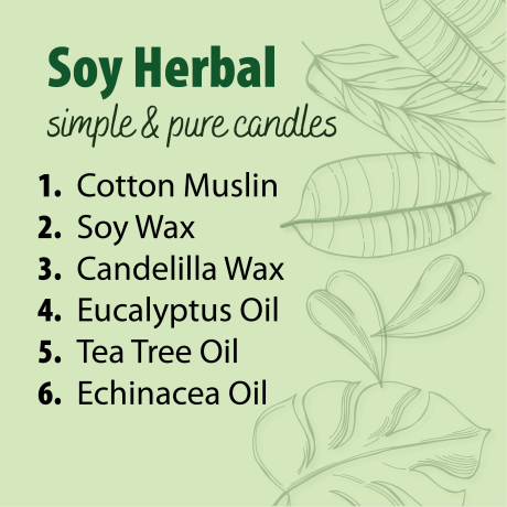 Wally's Natural Ear Candles - Soy, Herbal - 4pk - Image 4