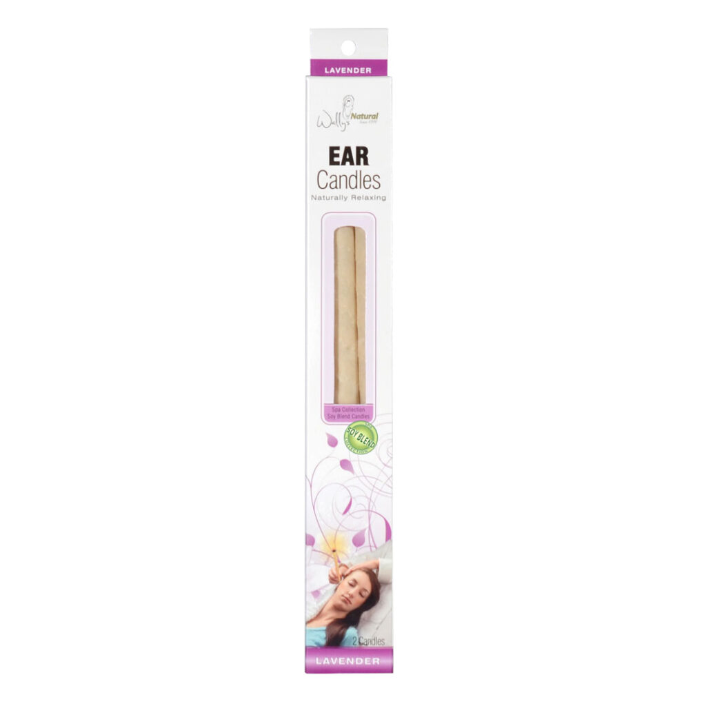 Wally's Natural Ear Candles Soy, Lavender 2pk Wally's Natural