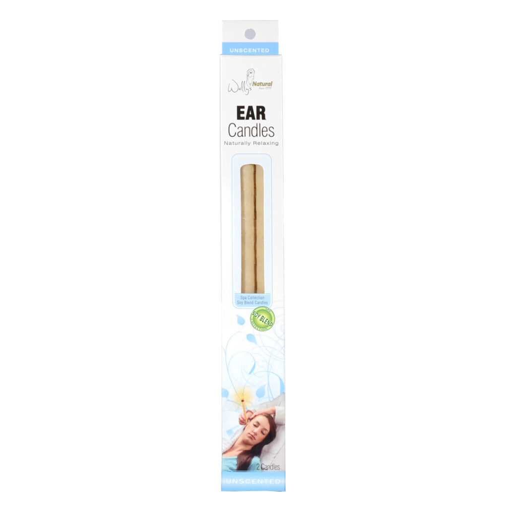 Unscented Soy Blend Ear Candles Wally's Natural