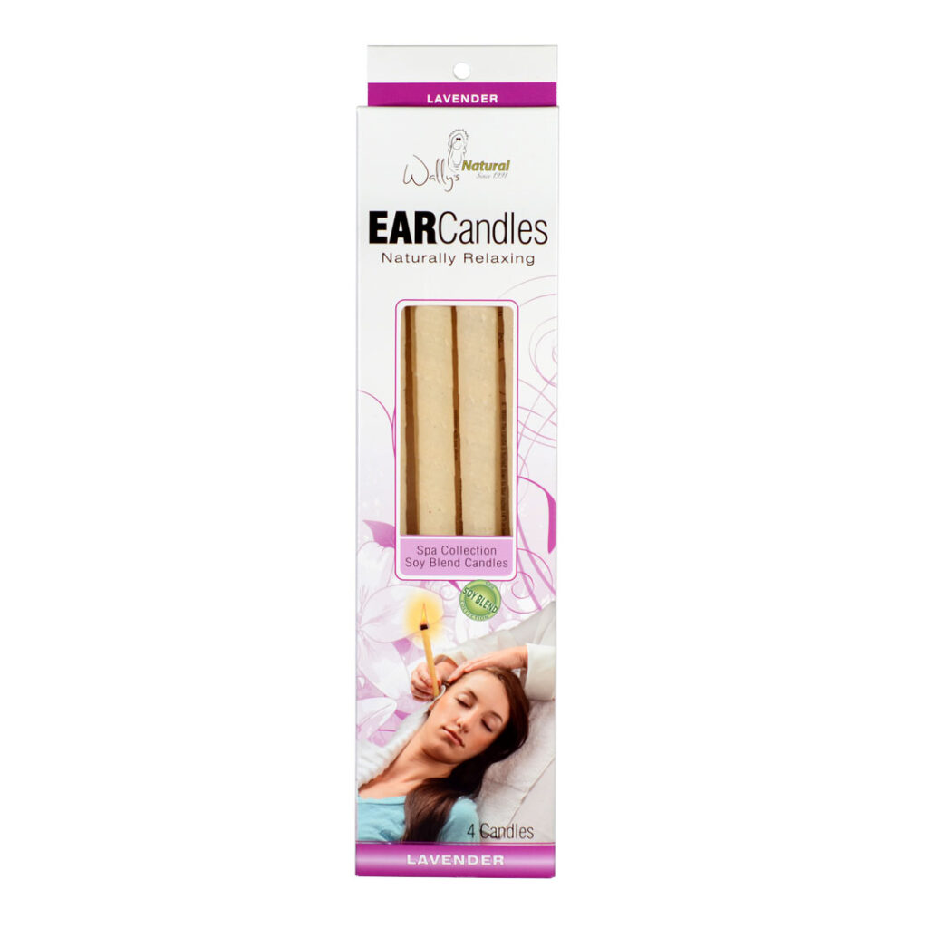 Lavender Soy Blend Ear Candles Wally's Natural