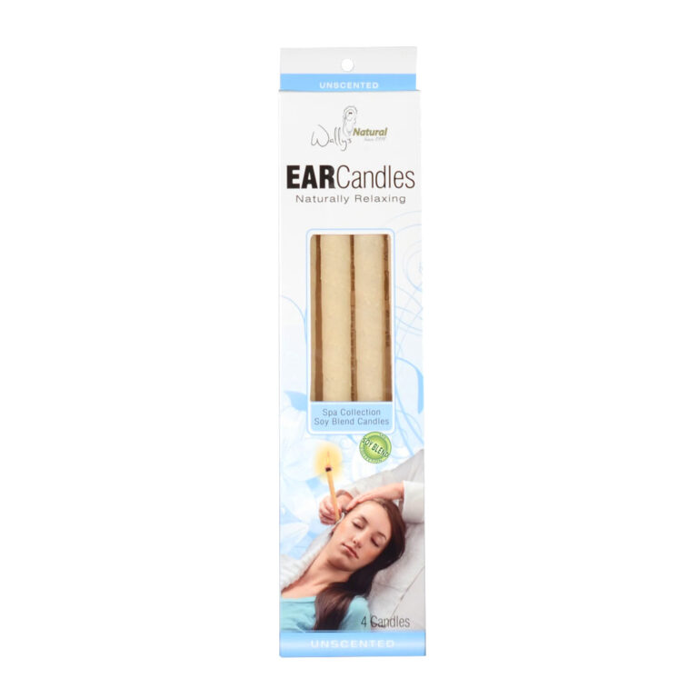 12 Pack Beeswax Ear Candle Unscented Wally's Natural