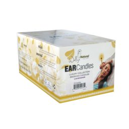 75 Pack Beeswax Ear Candle – Lavender 