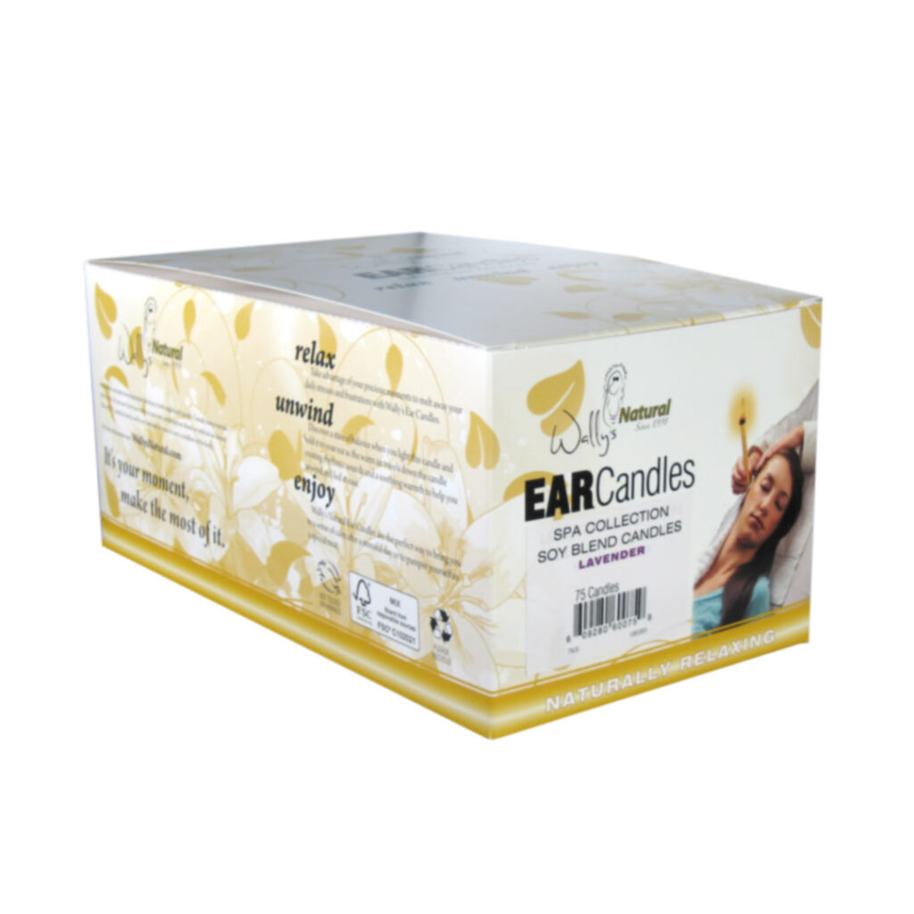 Lavender Soy Blend Ear Candles Wally's Natural