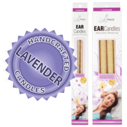 Lavender Beeswax Ear Candles