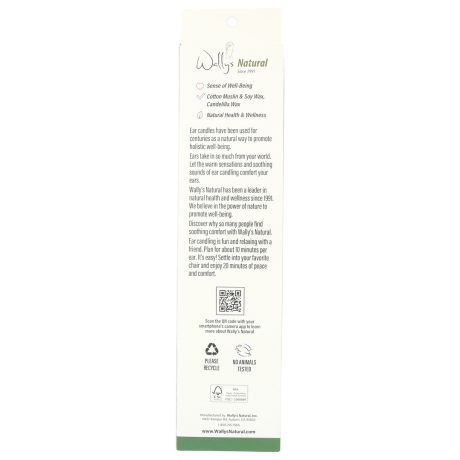 Wally's Natural Ear Candles - Soy, Herbal - 4pk - Image 9
