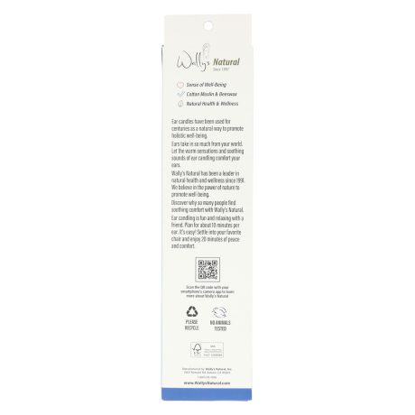 Wally's Natural Ear Candles - Beeswax, Unscented - 4pk - Image 9