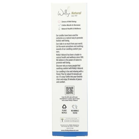 Wally's Natural Ear Candles - Beeswax, Unscented - 12pk - Image 10