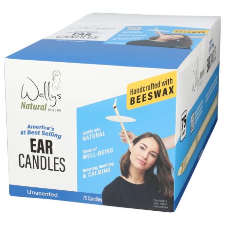 Wally's Natural Ear Candles - Beeswax, Unscented - 75pk - Image 9