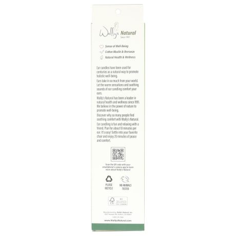 Wally's Natural Ear Candles - Beeswax, Herbal - 4pk - Image 9