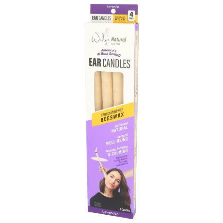 Wally's Natural Ear Candles - Beeswax, Lavender - 4pk - Image 8