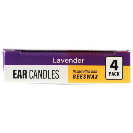 Wally's Natural Ear Candles - Beeswax, Lavender - 4pk - Image 9