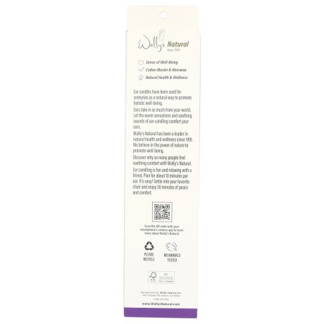 Wally's Natural Ear Candles - Beeswax, Lavender - 4pk - Image 11