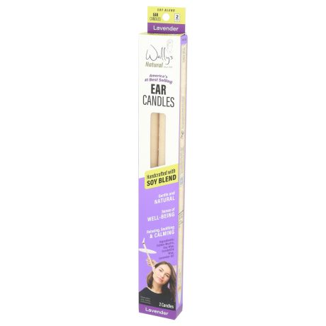 Wally's Natural Ear Candles - Soy, Lavender - 2pk - Image 11