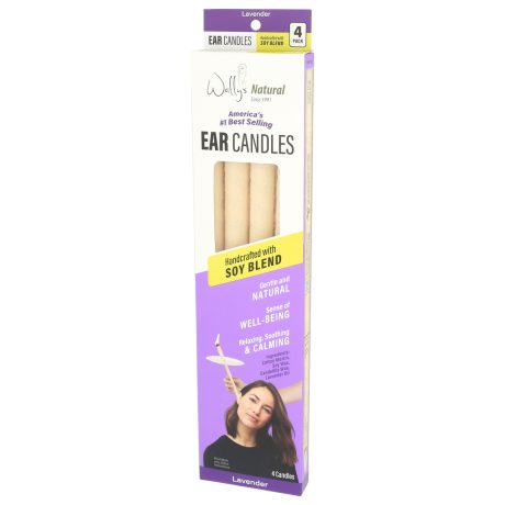Wally's Natural Ear Candles - Soy, Lavender - 4pk - Image 11