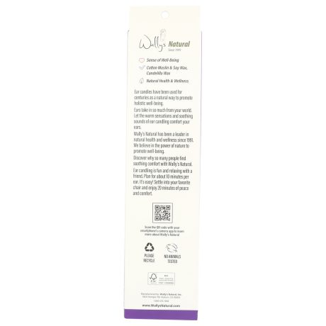 Wally's Natural Ear Candles - Soy, Lavender - 4pk - Image 9