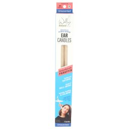 Wally's Natural Ear Candles - Paraffin, Unscented - 2pk
